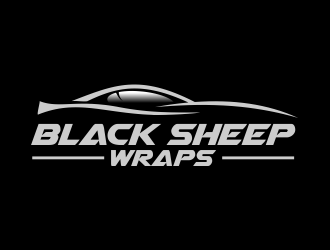 Black Sheep Wraps logo design by done