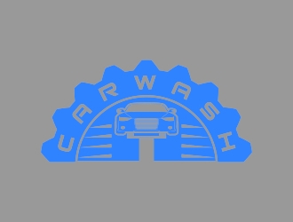24/7 CarWash logo design by Nafaz