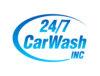 24/7 CarWash logo design by beejo