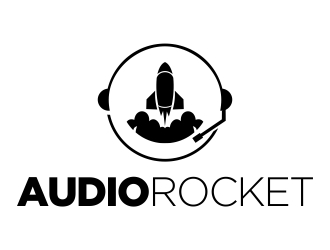 AudioRocket logo design by cikiyunn