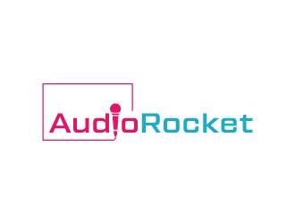 AudioRocket logo design by Erasedink