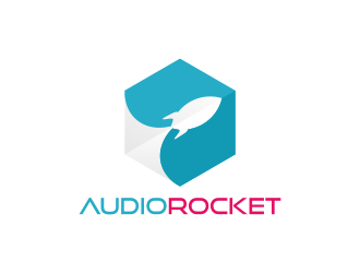 AudioRocket logo design by ekitessar