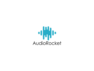 AudioRocket logo design by sikas