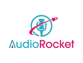 AudioRocket logo design by jaize