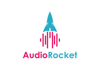 AudioRocket logo design by serprimero