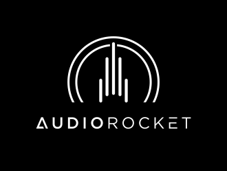 AudioRocket logo design by oke2angconcept