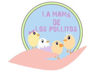 La mamá de los pollitos logo design by amna