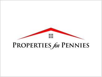 Properties For Pennies logo design by MREZ
