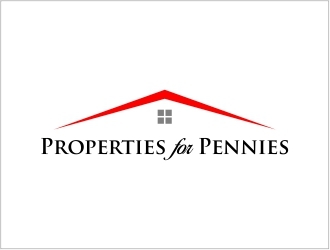 Properties For Pennies logo design by MREZ