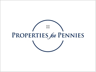 Properties For Pennies logo design by MREZ