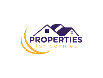Properties For Pennies logo design by hwkomp