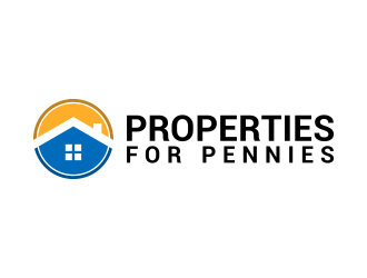 Properties For Pennies logo design by lexipej