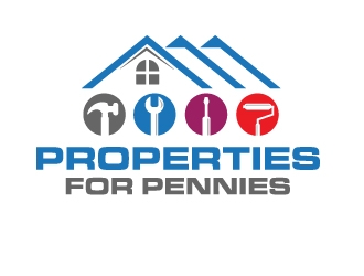 Properties For Pennies logo design by STTHERESE