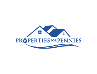 Properties For Pennies logo design by hwkomp