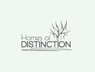 Homes of Distiction logo design by riezra