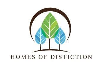 Homes of Distiction logo design by Webphixo