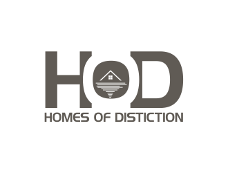 Homes of Distiction logo design by giphone