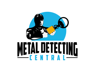 metal detecting central logo design by Kruger