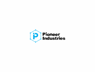 Pioneer Industries logo design by haidar