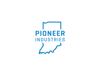 Pioneer Industries logo design by Susanti
