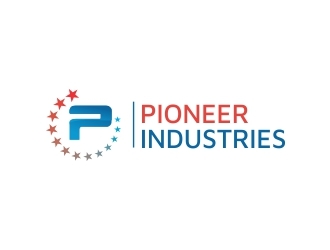 Pioneer Industries logo design by yans