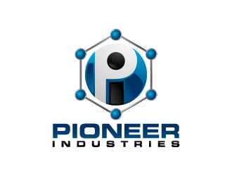 Pioneer Industries logo design by J0s3Ph