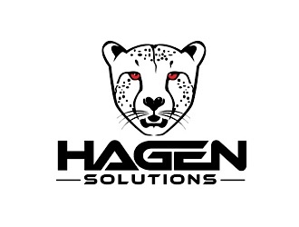 Hagen Solutions logo design by shere