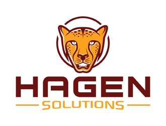 Hagen Solutions logo design by MAXR