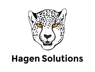 Hagen Solutions logo design by aldesign