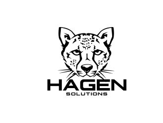 Hagen Solutions logo design by veron