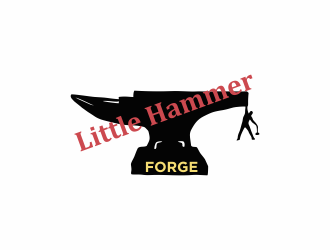 Little Hammer Forge logo design by haidar