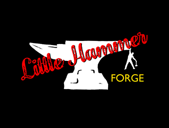 Little Hammer Forge logo design by 3Dlogos