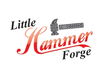Little Hammer Forge logo design by ManishKoli