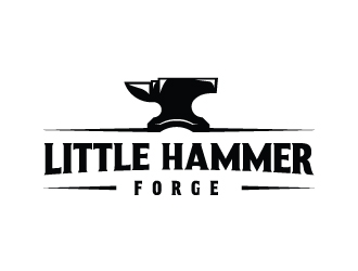 Little Hammer Forge logo design by Kewin