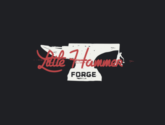 Little Hammer Forge logo design by alby