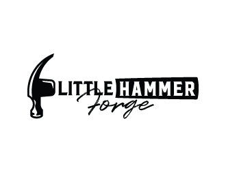 Little Hammer Forge logo design by Kewin