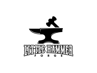 Little Hammer Forge logo design by Kruger