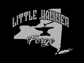 Little Hammer Forge logo design by beejo