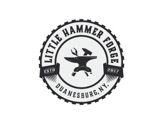 Little Hammer Forge logo design by DesignPal