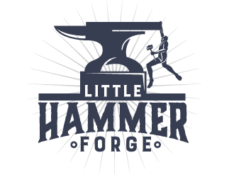 Little Hammer Forge logo design by scriotx
