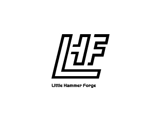 Little Hammer Forge logo design by giga