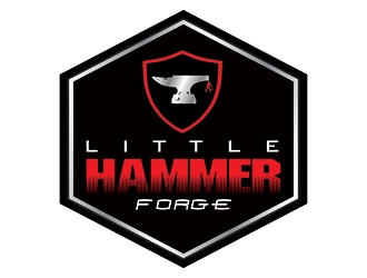 Little Hammer Forge logo design by ManishKoli