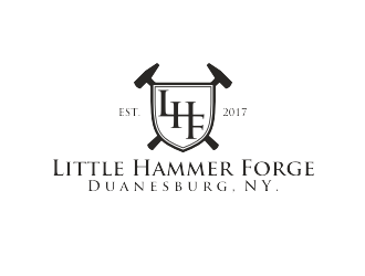 Little Hammer Forge logo design by dhe27