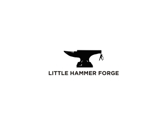 Little Hammer Forge logo design by narnia
