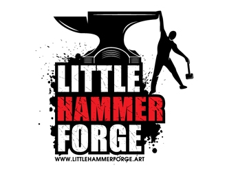 Little Hammer Forge logo design by shere