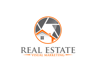 real estate visual marketing logo design by evdesign