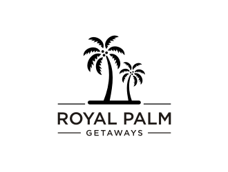 Royal Palm Getaways logo design by dewipadi