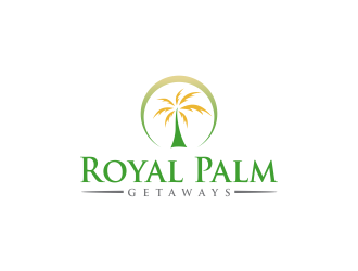 Royal Palm Getaways logo design by oke2angconcept