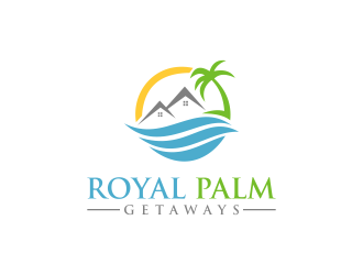 Royal Palm Getaways logo design by RIANW