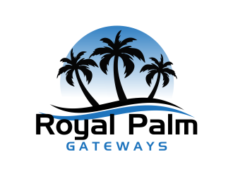 Royal Palm Getaways logo design by cintoko